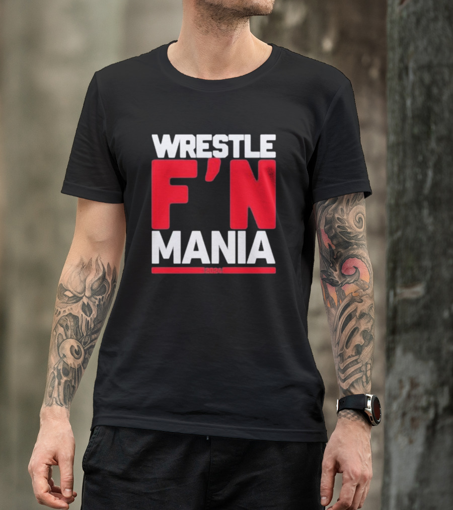 Wrestle F’n Mania 2024 Paul Heyman T-Shirt