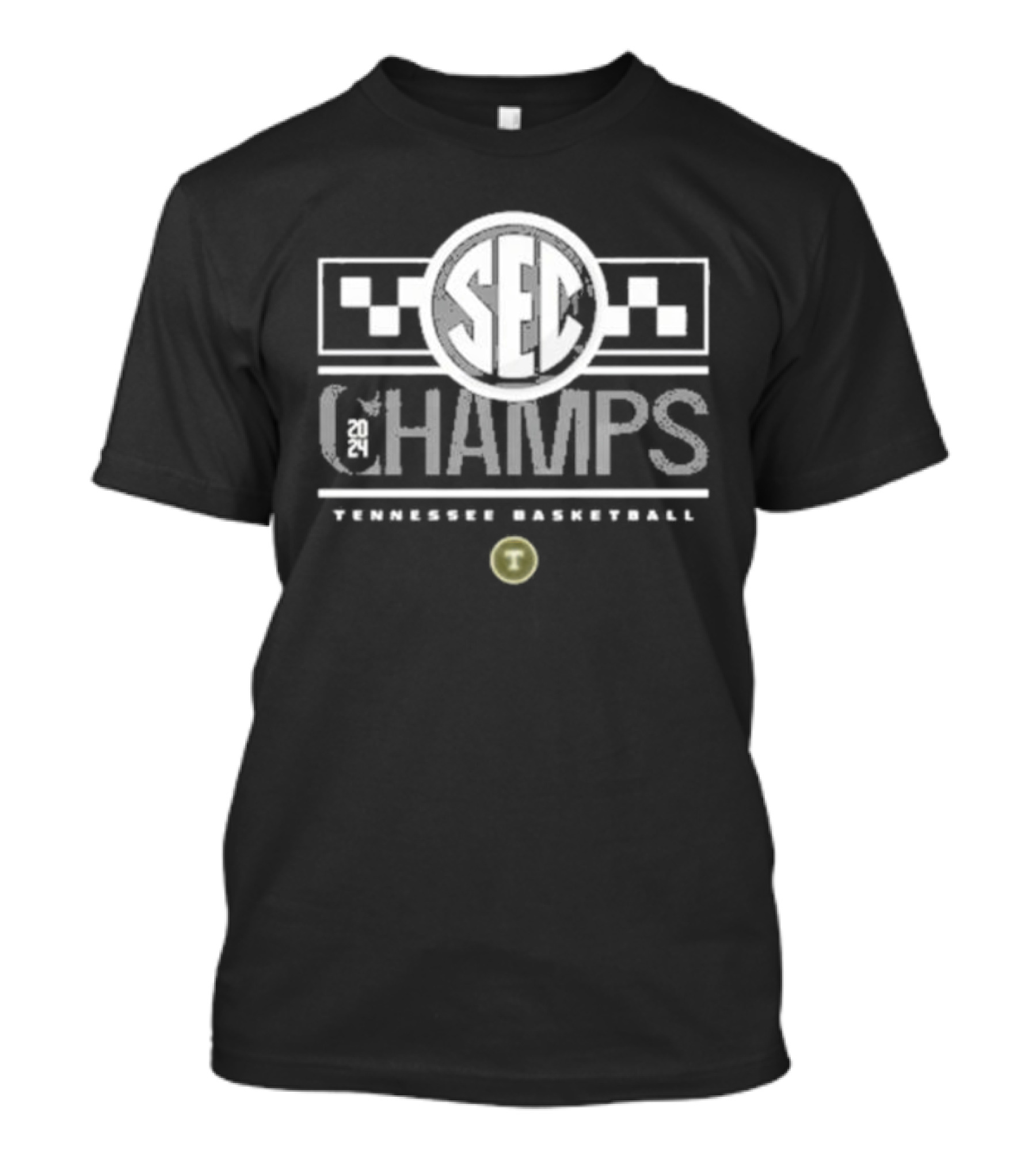 Tennessee Volunteers 2024 SEC Champs Basketball T-Shirt