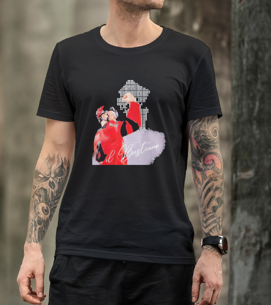 Il Bastiano Number 4 Hockey Celebration Signature T-Shirt
