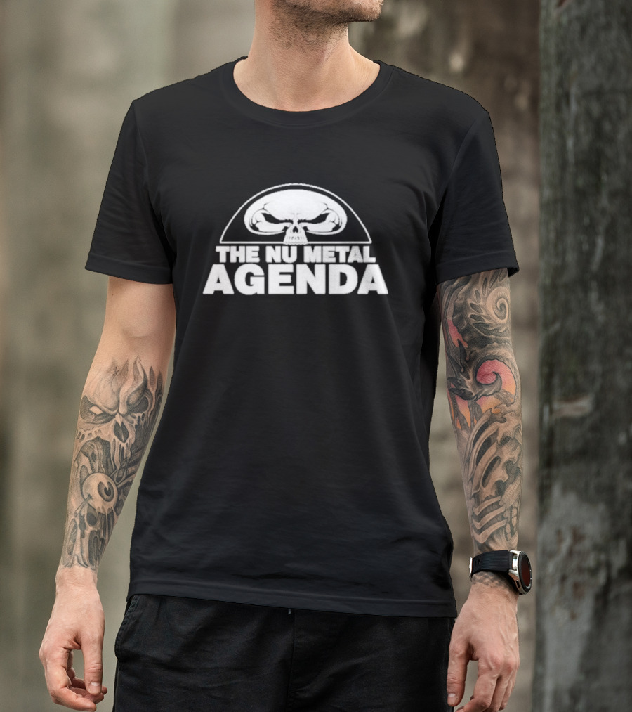 The Nu Metal Agenda Skull Symbol T-Shirt