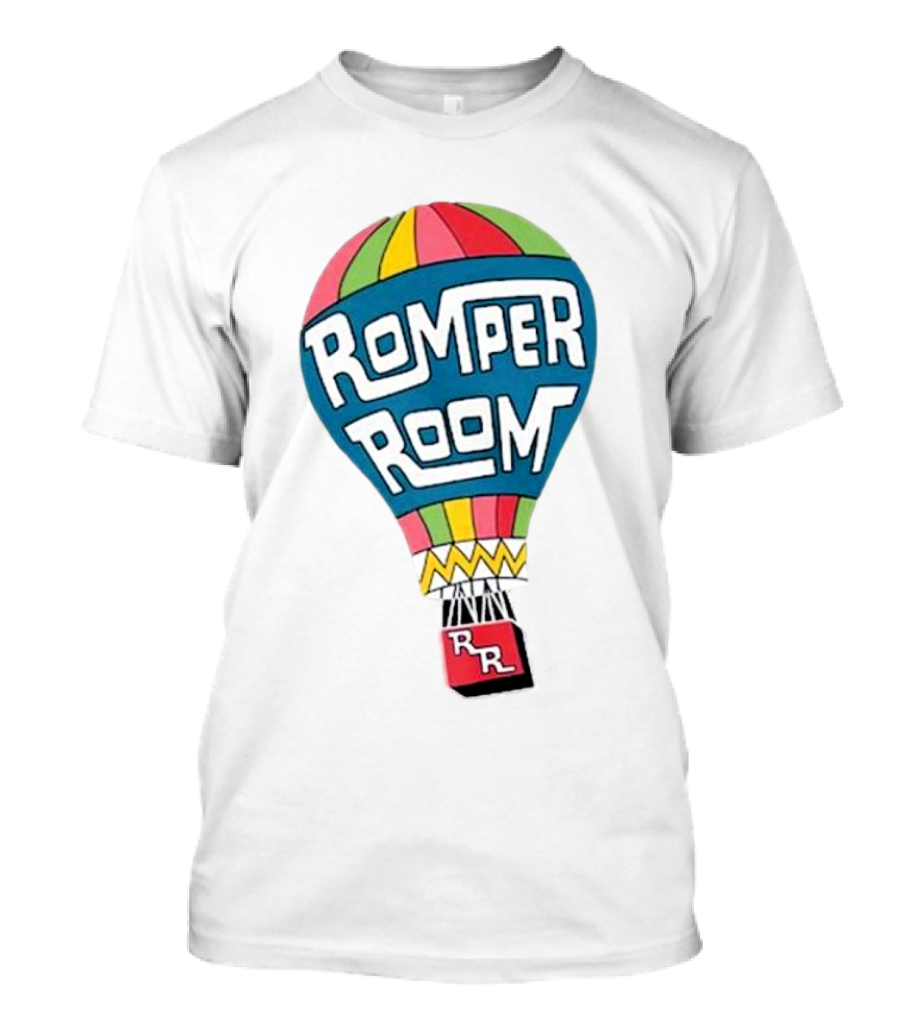 Romper Room Retrontario Hot Air Balloon Retro T-Shirt