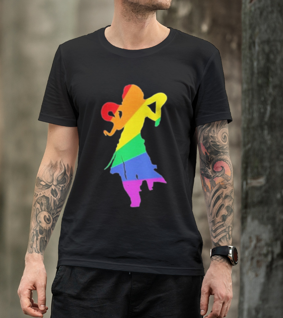 Abeardedhero Just Listen Rainbow T-Shirt