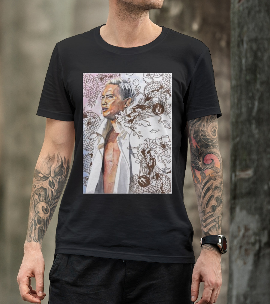 Kazuchika Okada Rob Schamberger Dragon T-Shirt