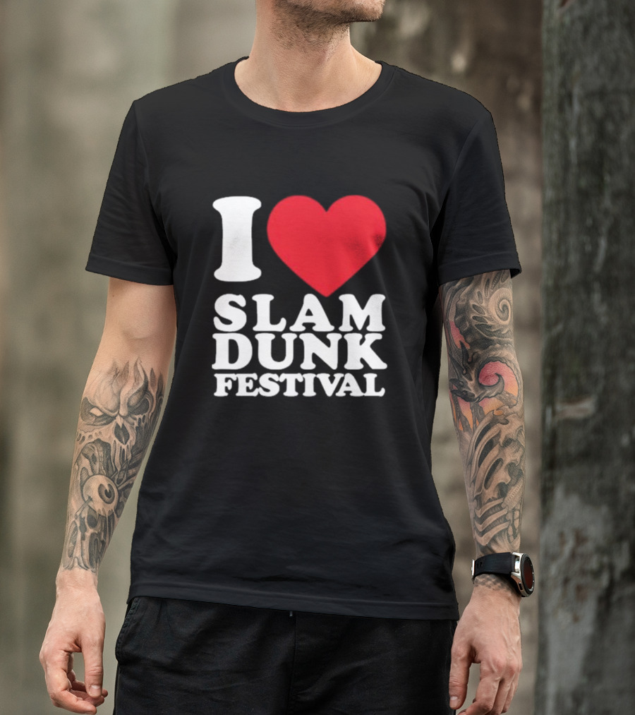 I Heart Slam Dunk Festival T-Shirt