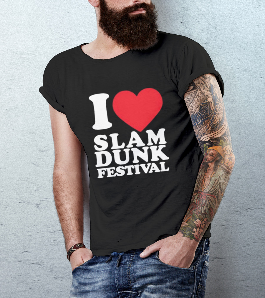 I Heart Slam Dunk Festival T-Shirt