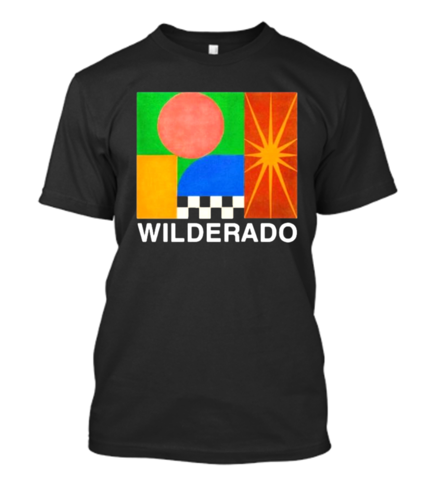 Wilderado Merch Talker Colorful Geometric Abstract T-Shirt