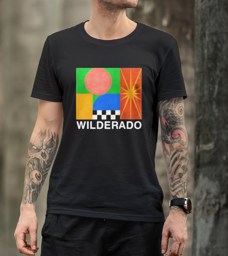 Wilderado Merch Talker Colorful Geometric Abstract T-Shirt