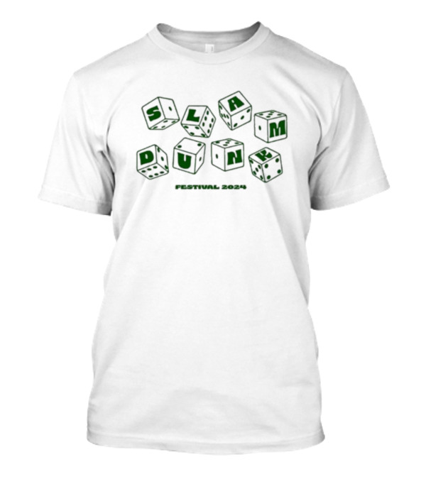 Slam Dunk Festival Dice Bright Orange Translucent Blocks T-Shirt