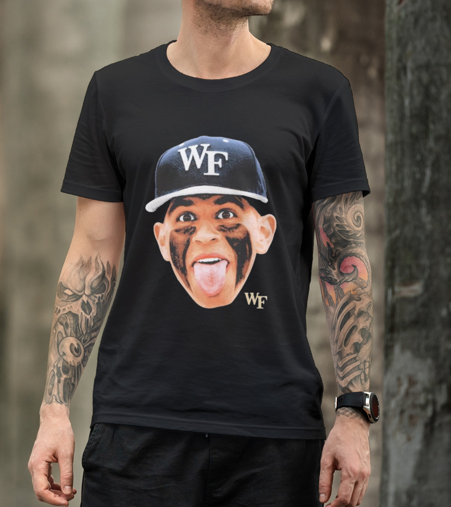 WF Baseball Cap Face Adam Tellier W WF T-Shirt