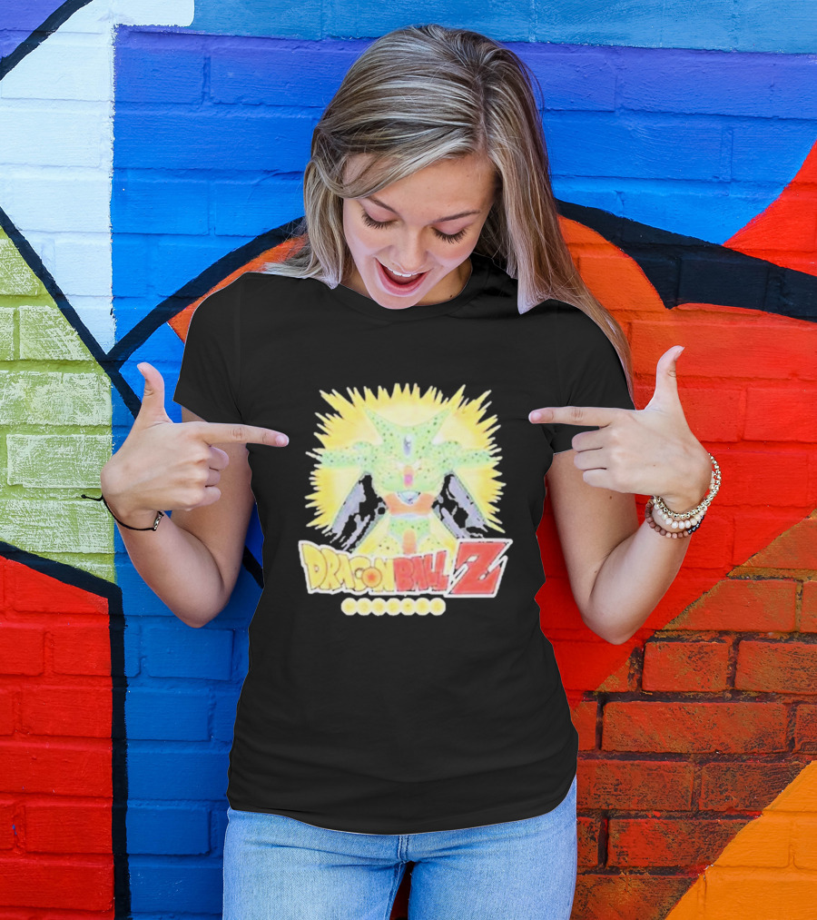 Cell Taiyoken Dragon Ball Z Reflective Power Burst T-Shirt