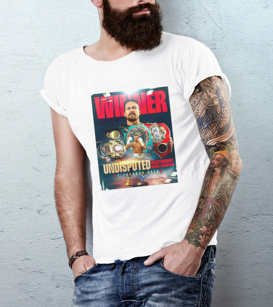 Winner Undisputed Heavyweight World Champion Oleksandr Usyk T-Shirt
