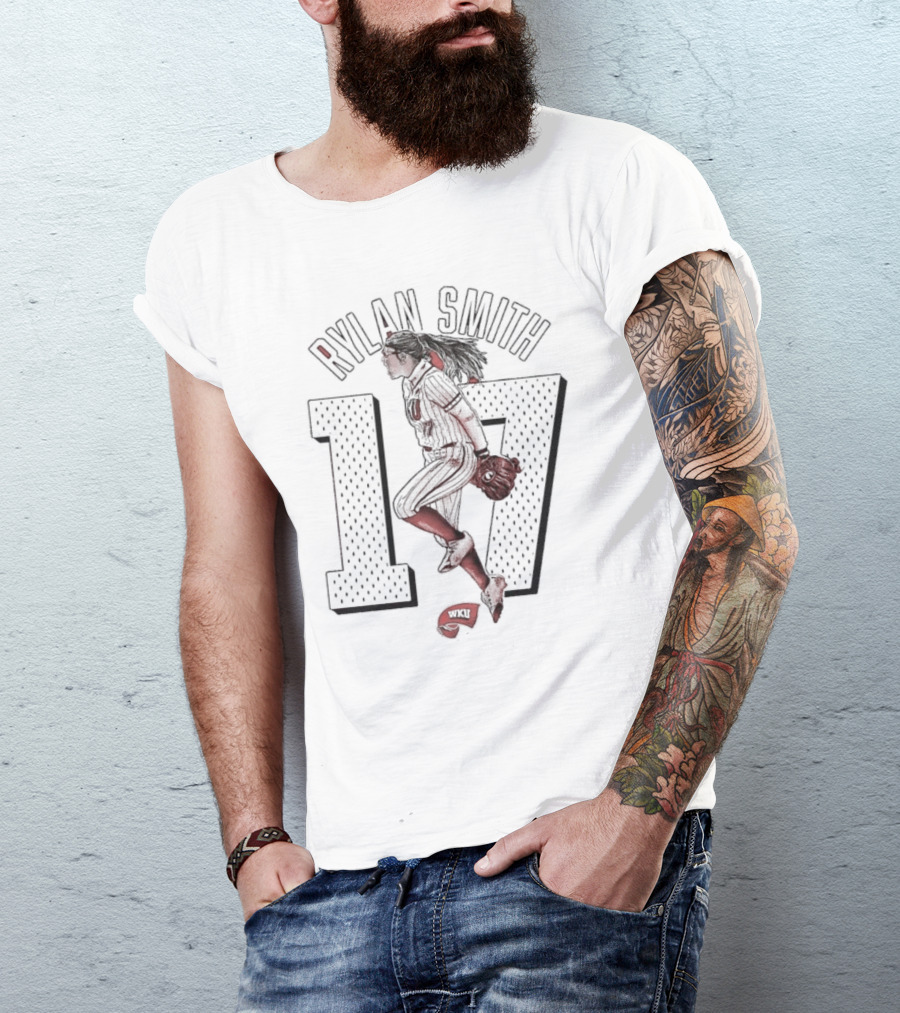 Rylan Smith 17 WKU Baseball T-Shirt
