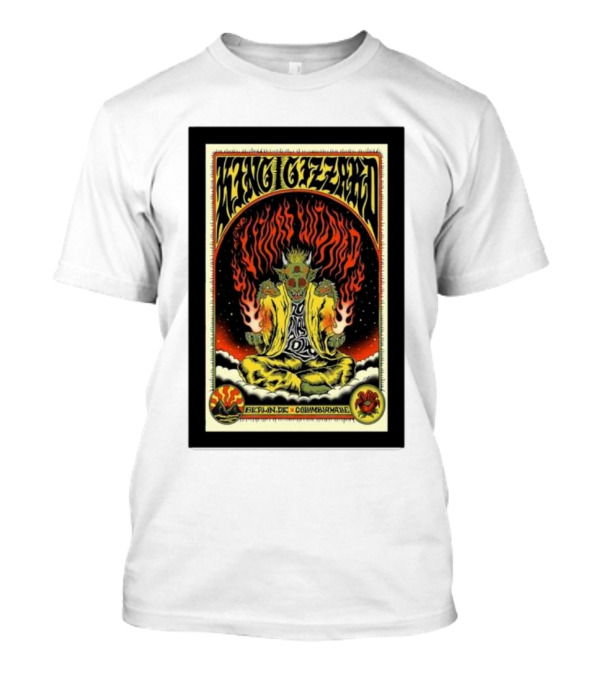 King Gizzard And The Lizard Wizard Berlin DE Columbiahalle May 20 2024 Psychedelic Fire Creature T-Shirt
