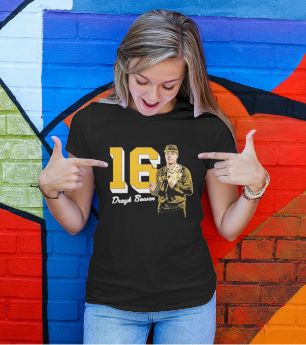 Drayk Bowen #16 Notre Dame Baseball Player Legends T-Shirt
