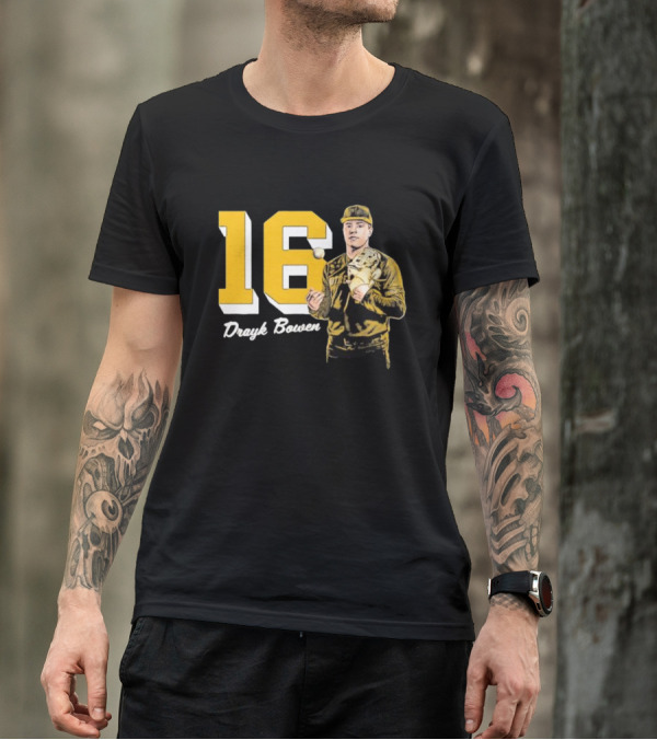Drayk Bowen #16 Notre Dame Baseball Player Legends T-Shirt