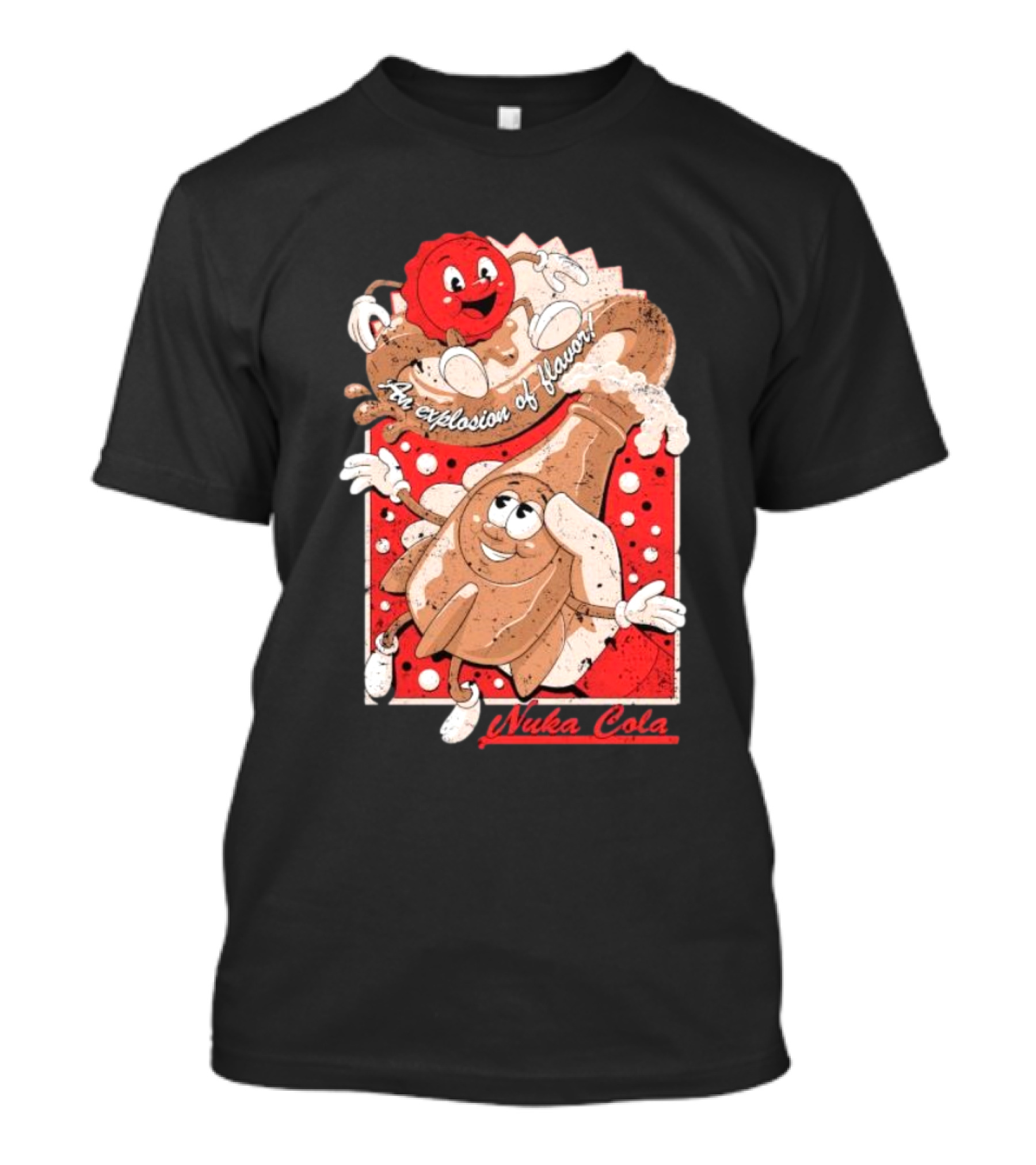 An Explosion Of Flavor Nuka Cola Vintage Ad T-Shirt