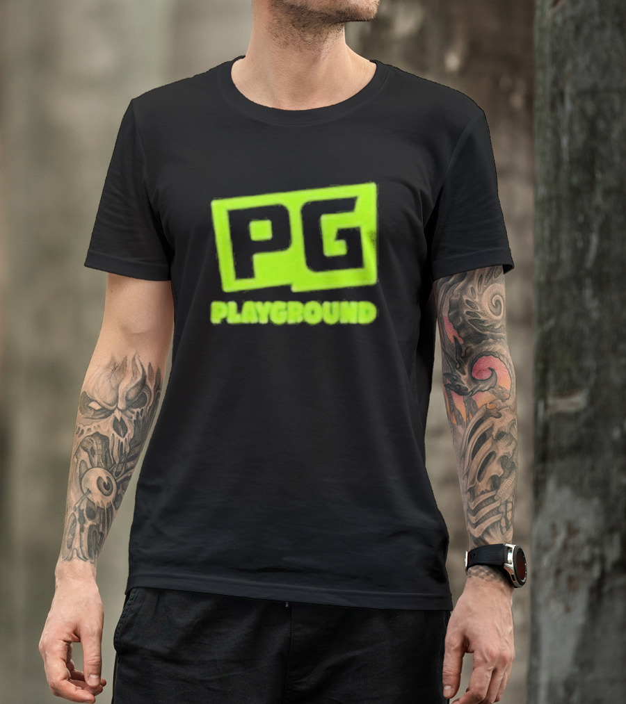 PG Playground Retro Style Block T-Shirt