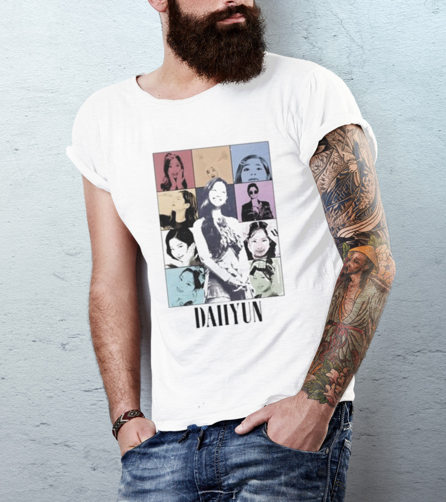Dahyun Pop Art Tiffany Queens Eras T-Shirt