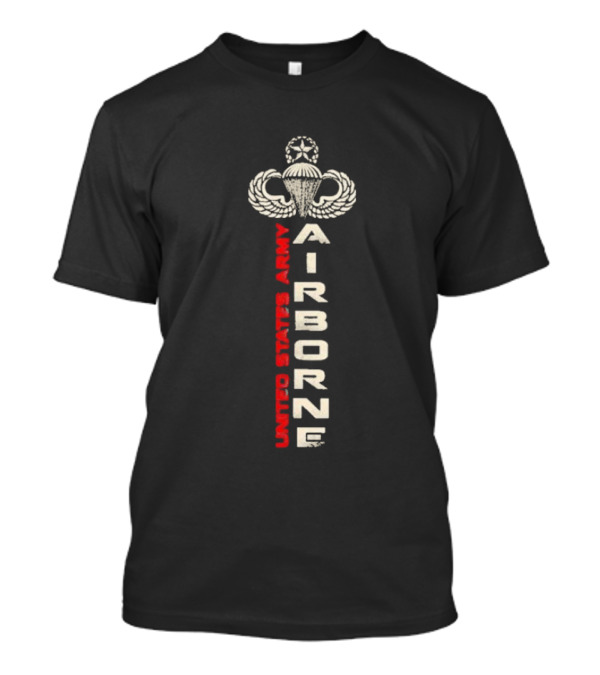 United States Army Airborne Parachutist Badge T-Shirt