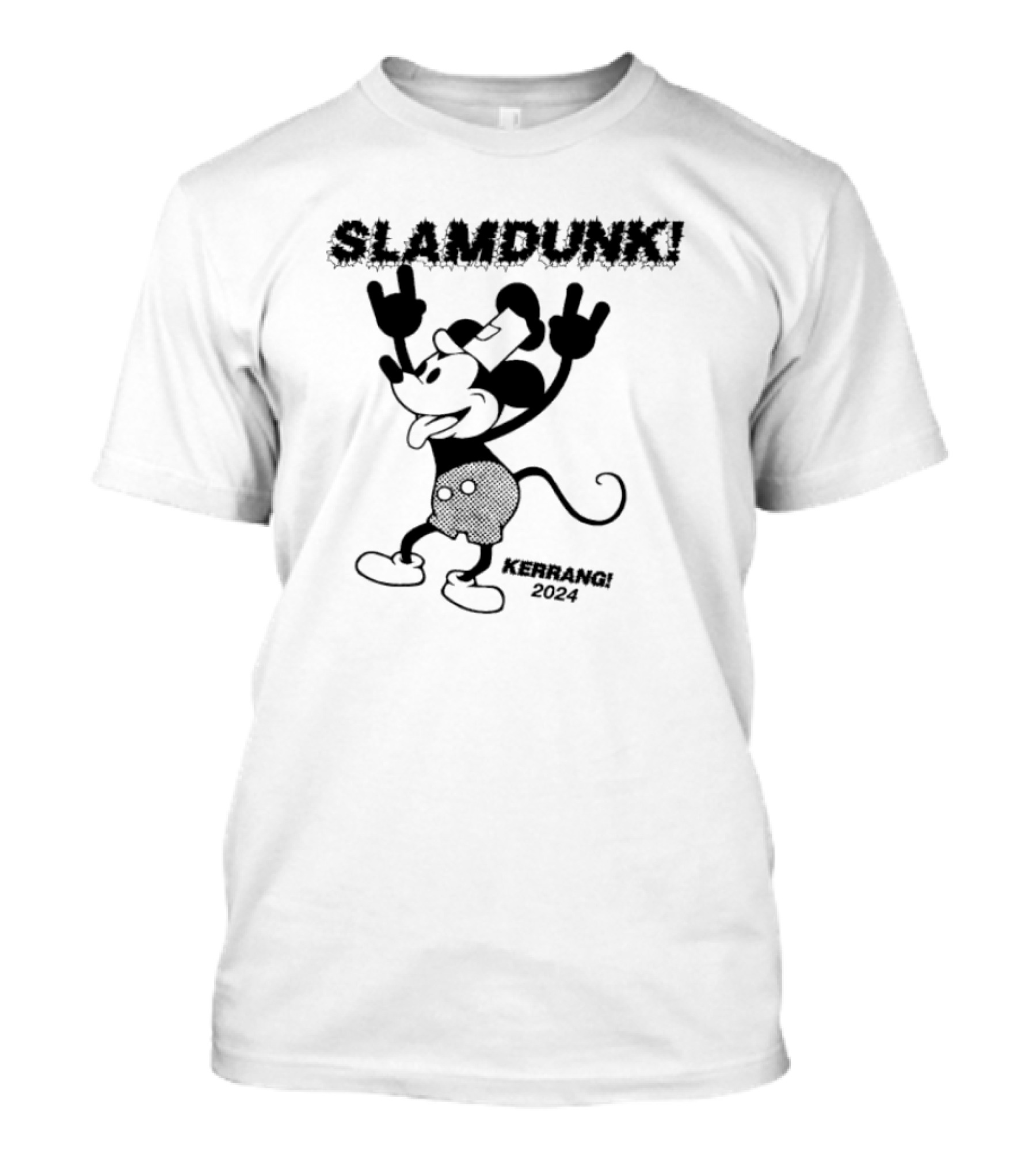 SLAMDUNK KERRANG 2024 Mickey T-Shirt