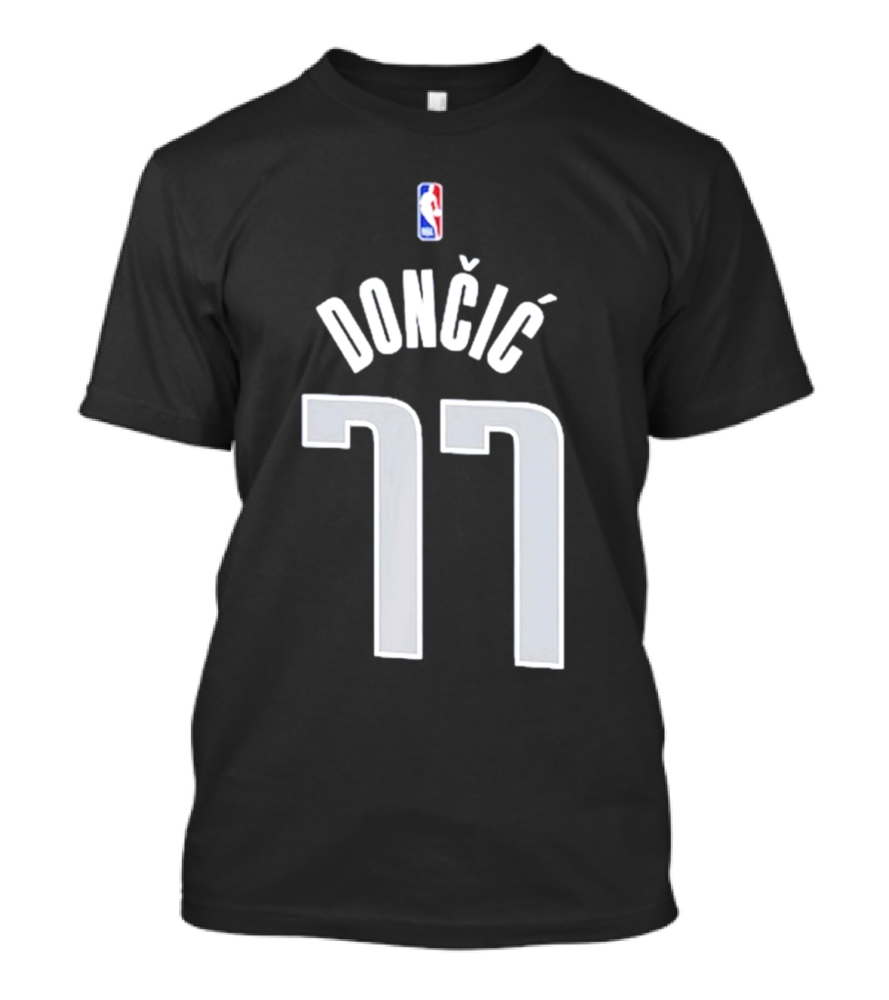 Luka Dončić 77 NBA Dallas Mavericks Youth 2024 Finals T-Shirt