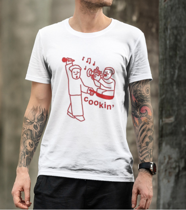 The Jazz Estate Cookin' Musical Duo Performance T-Shirt