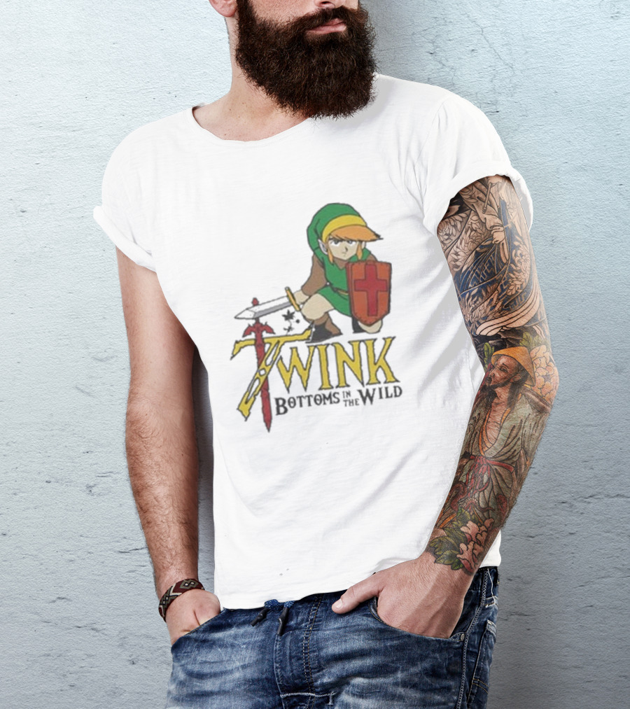 Twink Bottoms In The Wild Legend Of Zelda T-Shirt
