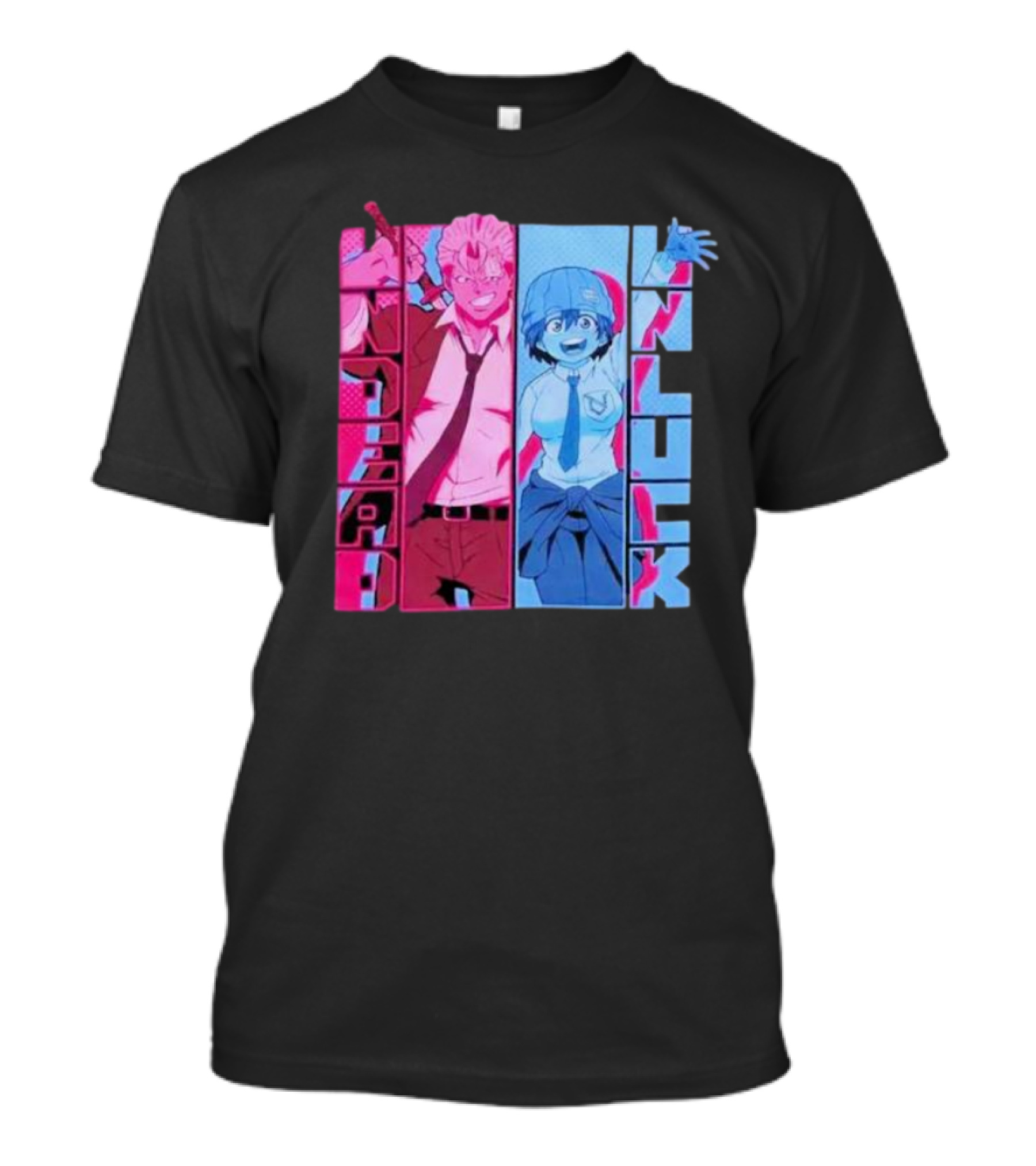 Undead Unluck Andy Fuuko Manga Panel T-Shirt