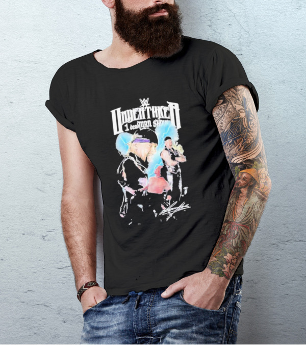WWE Undertaker 1 Deadman Show Fan Art With Signature T-Shirt