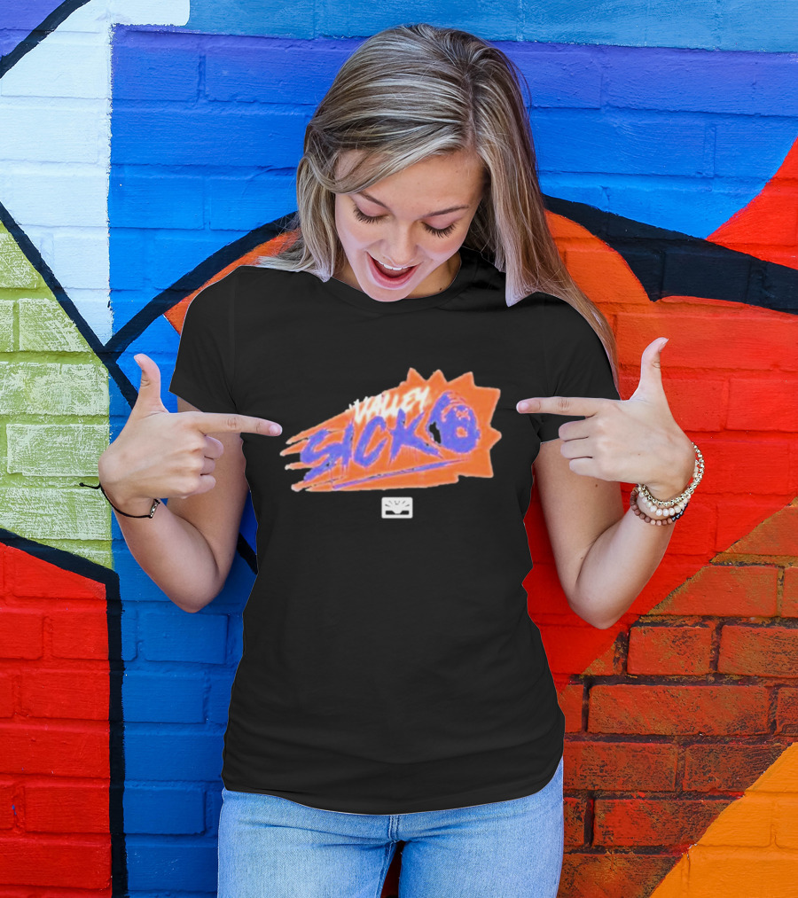 Valley Sicko Purple Starburst T-Shirt