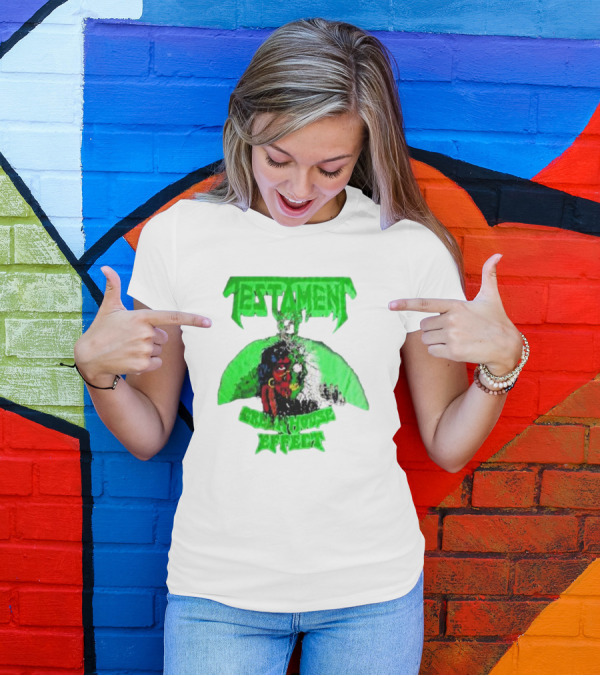 TESTAMENT Greenhouse Effect 1989 T-Shirt