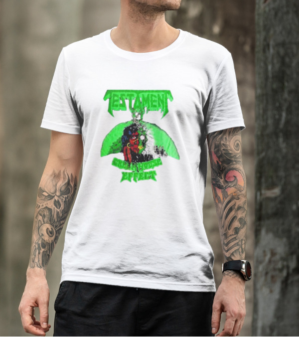 TESTAMENT Greenhouse Effect 1989 T-Shirt