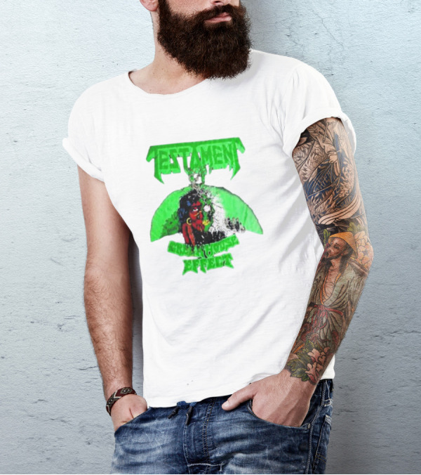 TESTAMENT Greenhouse Effect 1989 T-Shirt