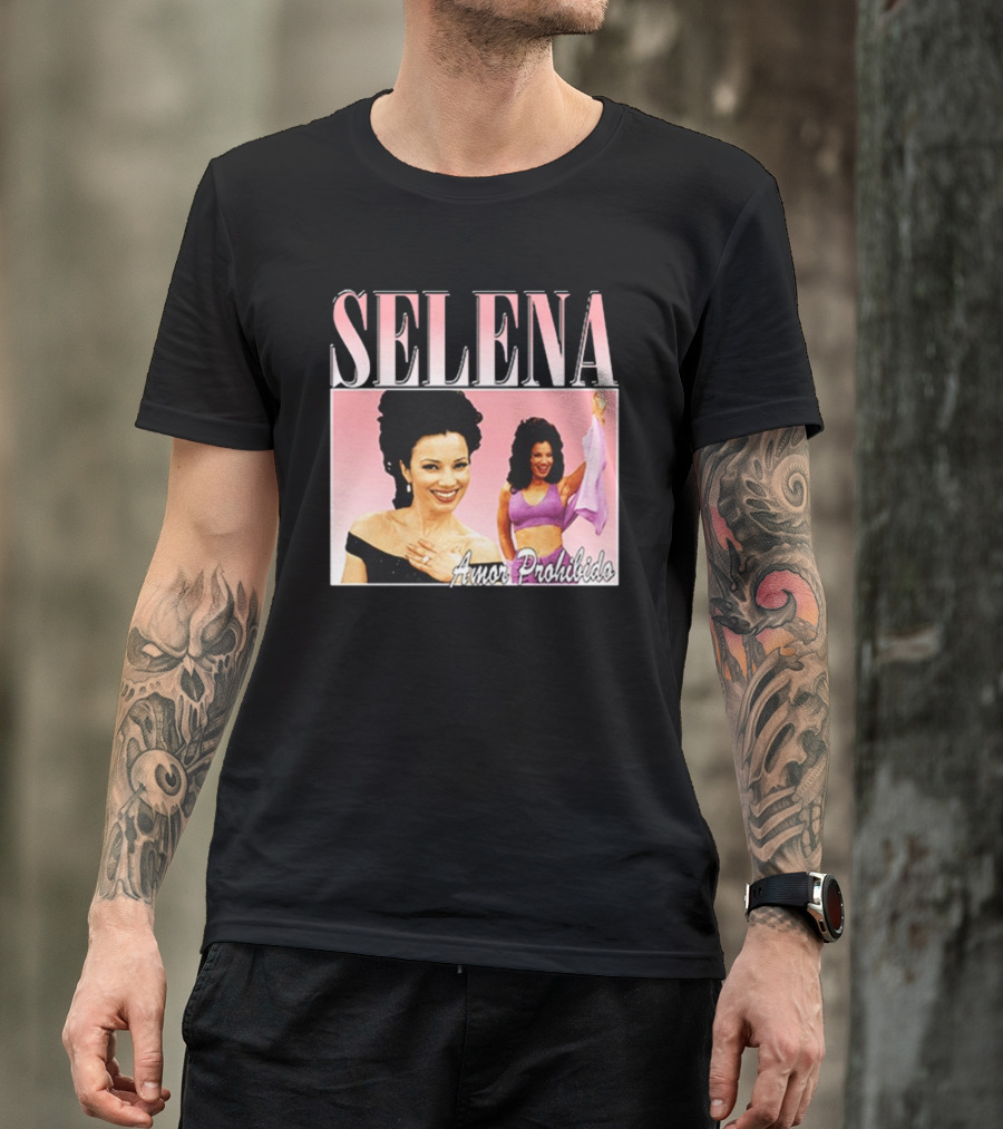 SELENA Amor Prohibido Vintage Style Retro Fashion T-Shirt