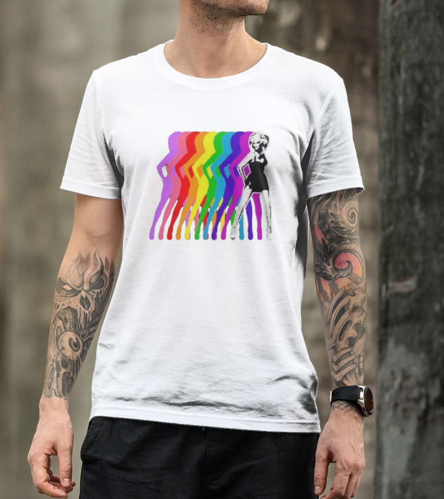 Rupaul Rainbow Pride Shadow T-Shirt
