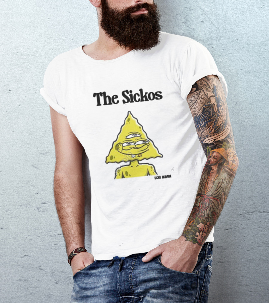 The Sickos Sponge Triangle Character T-Shirt