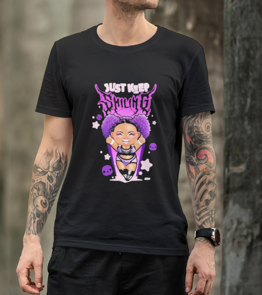 Just Keep Smiling Willow Nightingale Chibi T-Shirt