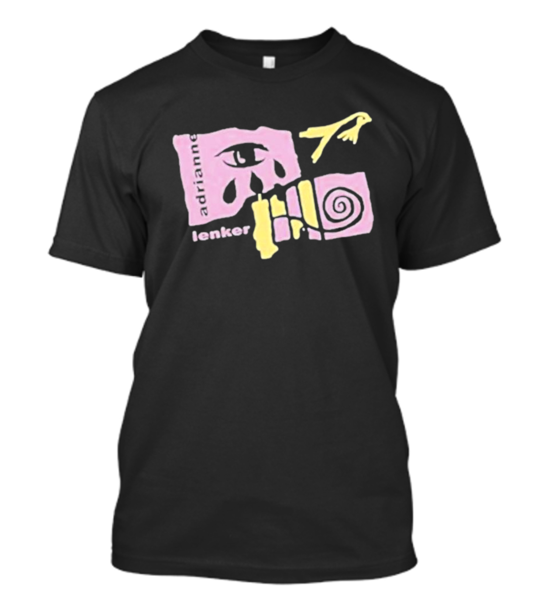 Adrianne Lenker Eye Teardrop Bird Spiral T-Shirt