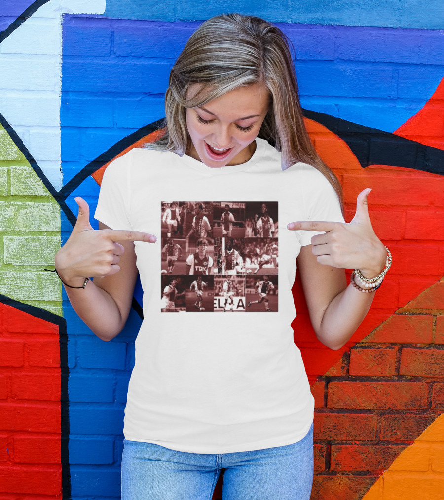 Youth Academy Ajax Past Images Young Player Soccer Moments T-Shirt