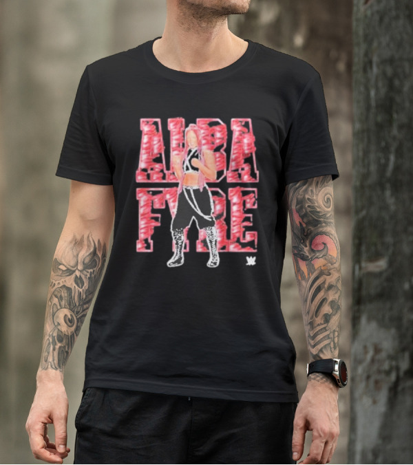 Alba Fyre Wrestling WWE Pose T-Shirt