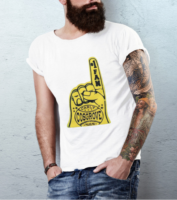 Carly Cosgrove Philadelphia Number One Fan Foam Finger T-Shirt