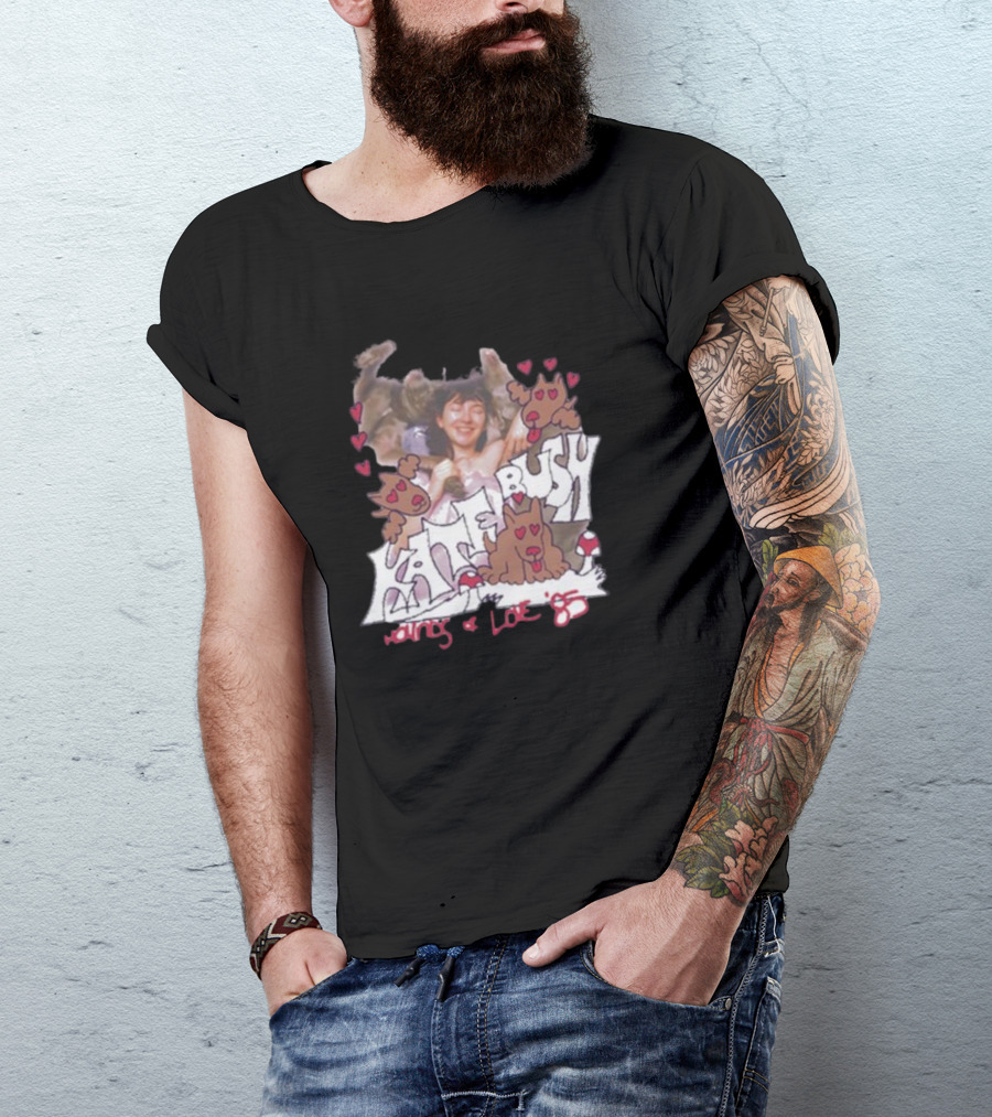 Kate Bush Hounds Of Love 85 Heart And Dog T-Shirt