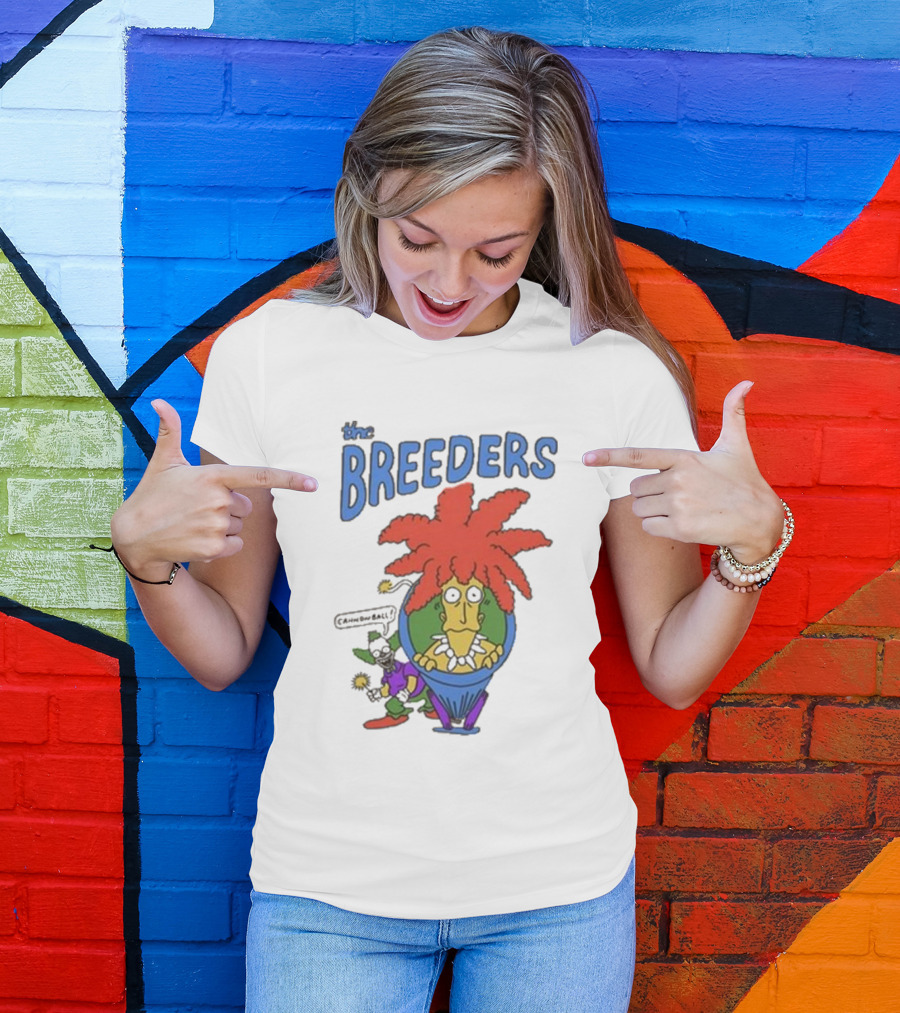 The Breeders Last Splash Cartoon Character T-Shirt