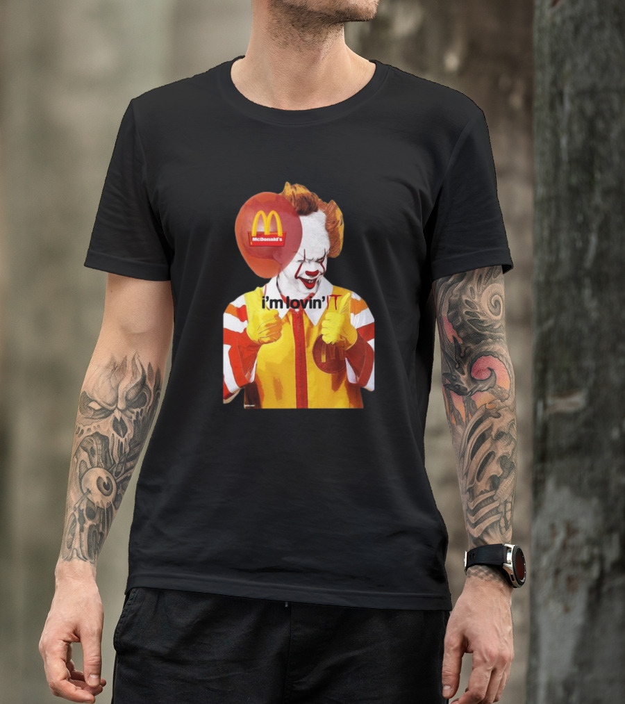 Pennywise McDonald’s I’m Lovin’ IT Balloon T-Shirt