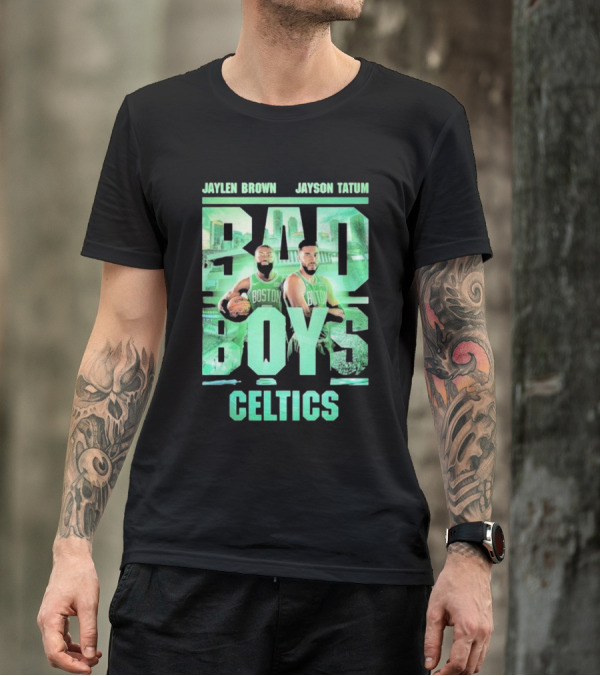 Jaylen Brown Jayson Tatum Bad Boys Celtics T-Shirt
