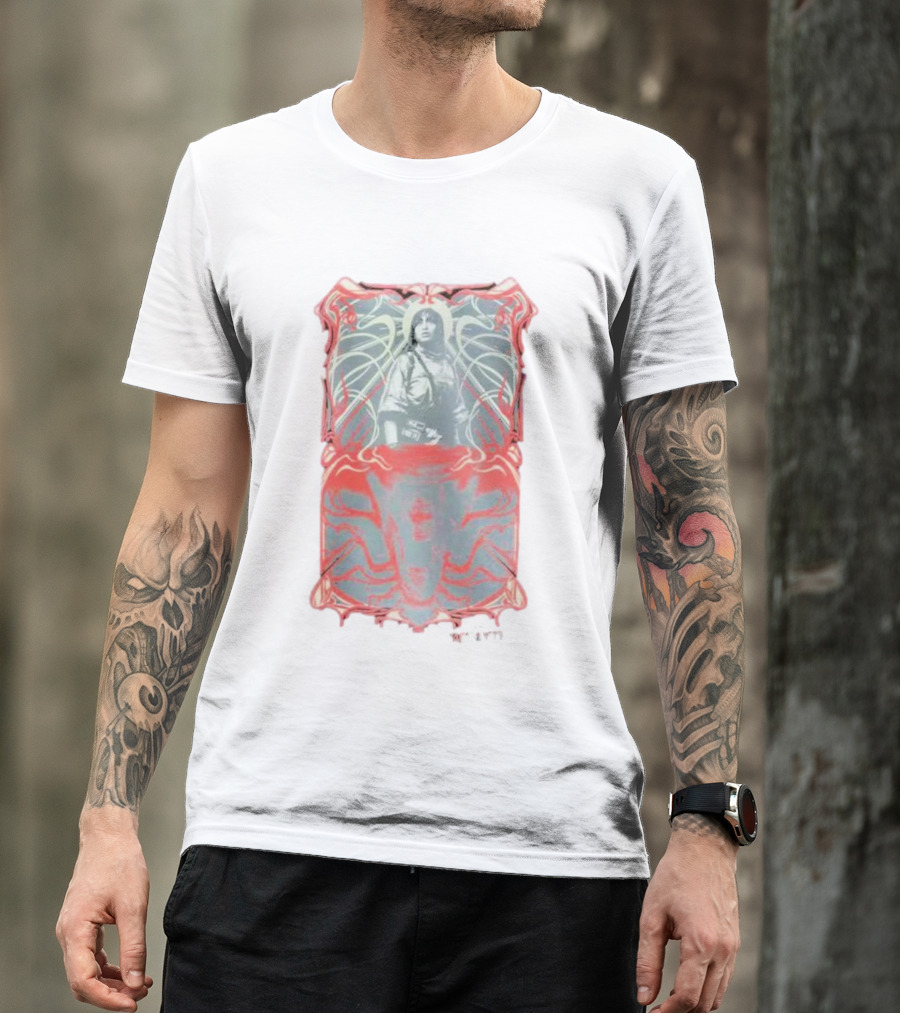 Star Wars The Acolyte Red And Silver Character T-Shirt