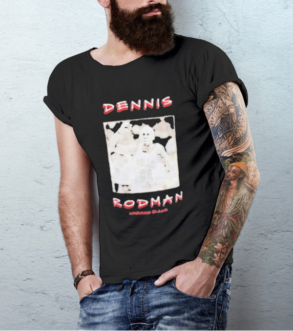 DENNIS RODMAN BULLS 91 CHICAGO BASKETBALL T-Shirt