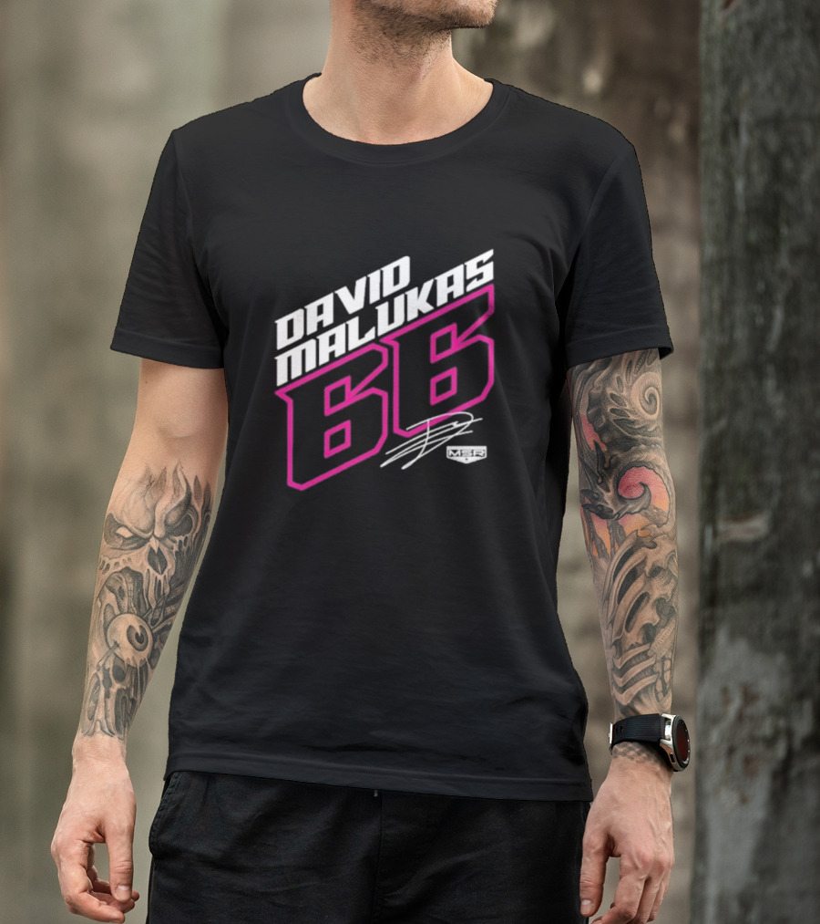 David Malukas 66 MSR Racing Signature T-Shirt