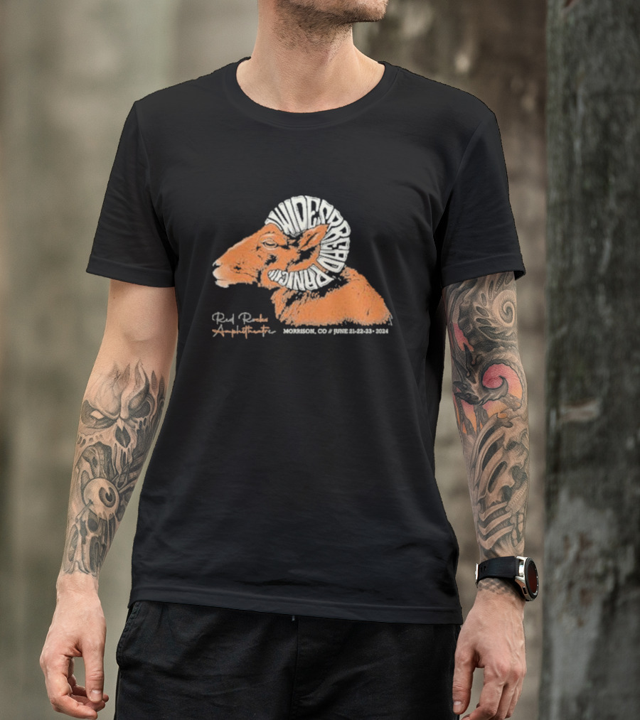 Widespread Panic Red Rocks Amphitheatre Morrison CO June 21-23 T-Shirt