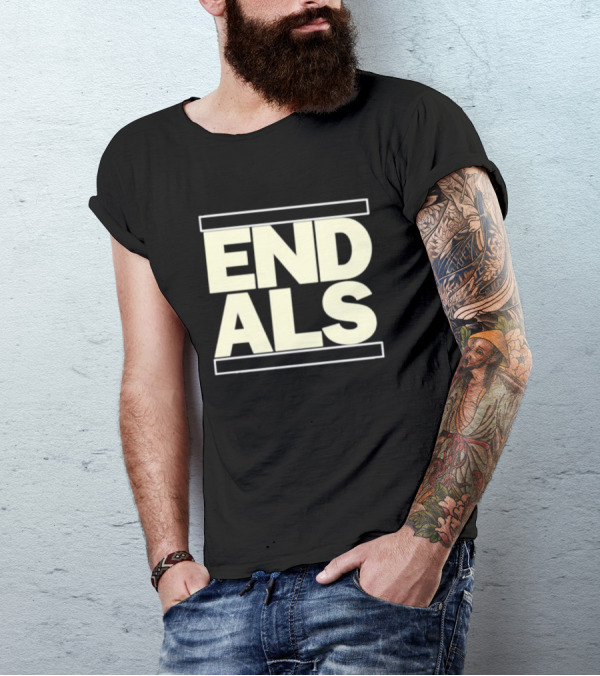 Torey Lovullo Supporting Awareness With End ALS Message T-Shirt